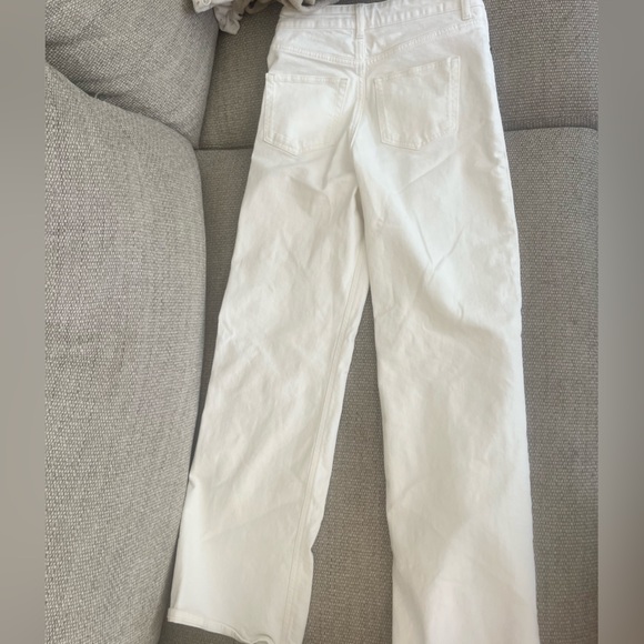 White H&M wide leg jeans - Picture 2 of 3
